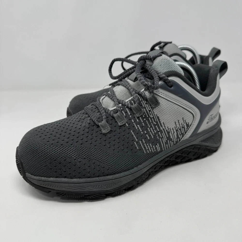 Thorogood Ast‎ Low Work & Safety Steel Toe Shoes (809-6112) Gray Men's Size 8 M